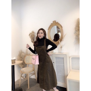 Yếm Váy Nhung Tăm - YẾM BIGSIZE