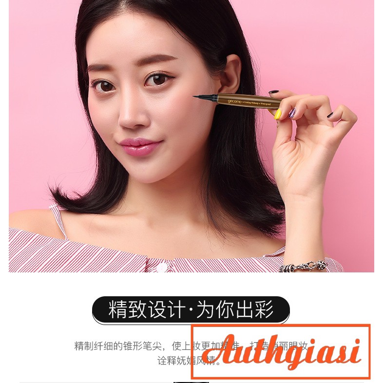 [NÂU và ĐEN] Kẻ mắt dạ Gecomo Lasting chống trôi không kem dễ kẻ | BigBuy360 - bigbuy360.vn