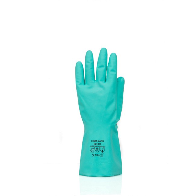 Găng tay Chem-Gard NF1513 cấu tạo nitrile, Găng tay chống dầu, hóa chất, axit, thấm hút mồ hôi tốt - Chính hãng