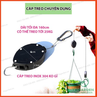 Móc Treo Chậu Hoa / Móc Treo Lan Siêu Bền - Chịu tải tới 25kg, dài tới 1m6 - Rất thích hợp treo lan