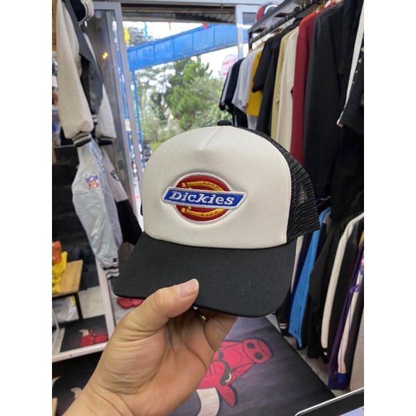 Nón lưới Dickies chính hãng logo thêu, nón lưới.