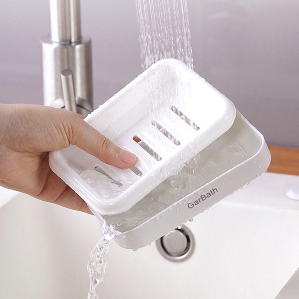 Giá Đỡ Xà Phòng Gắn Tường Bằng Nhựa Tự Dính Tiện Dụng