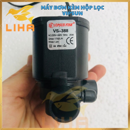 Máy Bơm Lọc Vipsun Fish - Bộ Máng Và Máy Bơm Lọc Nước Hồ Cá