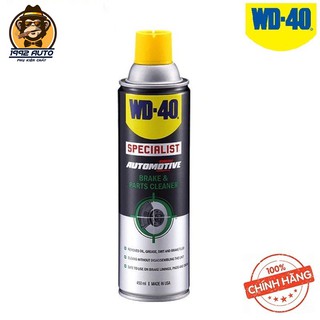 Dung Dịch làm sạch cụm thắng/phanh WD-40 Brake & Parts Cleaner 450ml