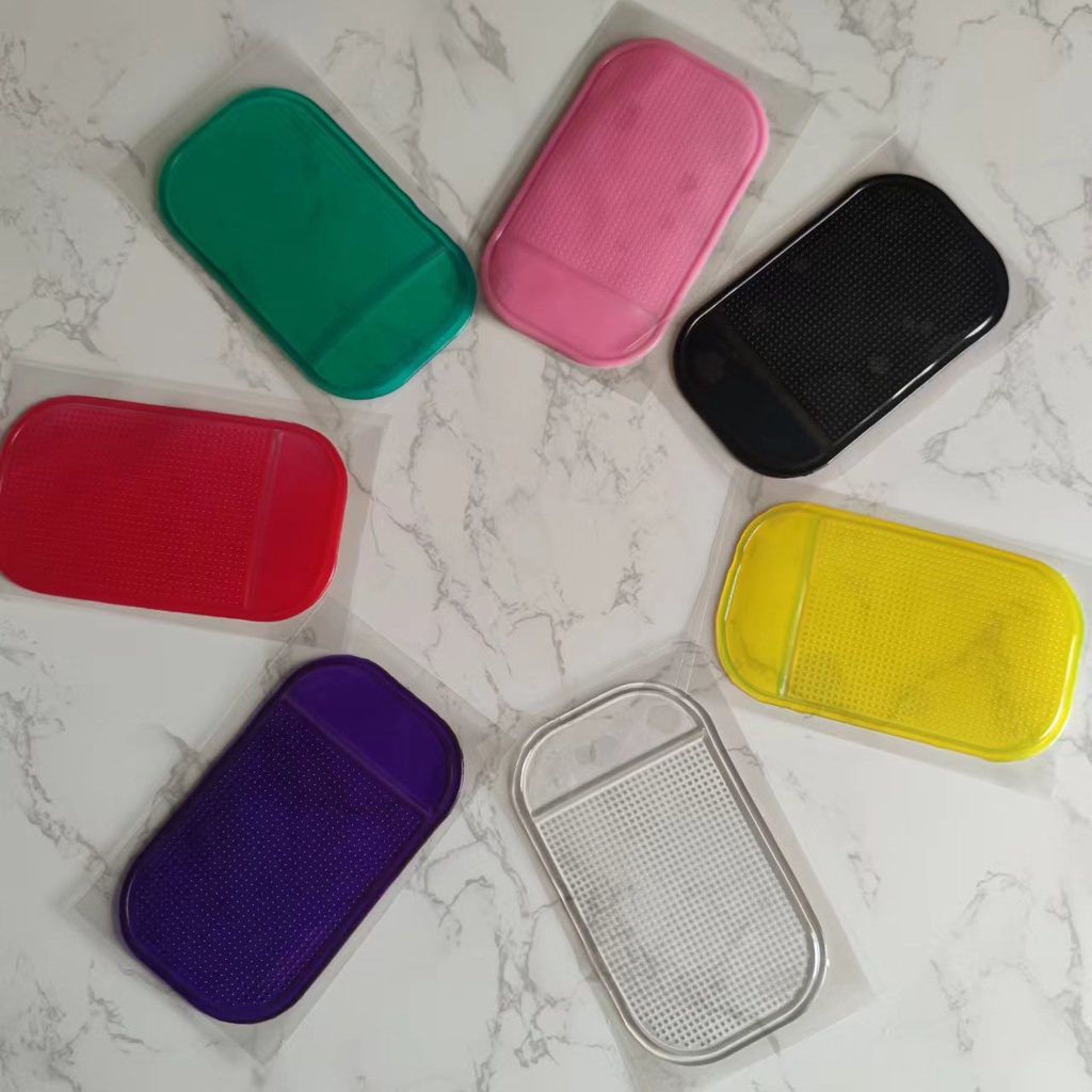 Miếng dán chống trượt silicon chống trượt điện thoại tượng trang trí trên taplo xe ô tô xe hơi.
