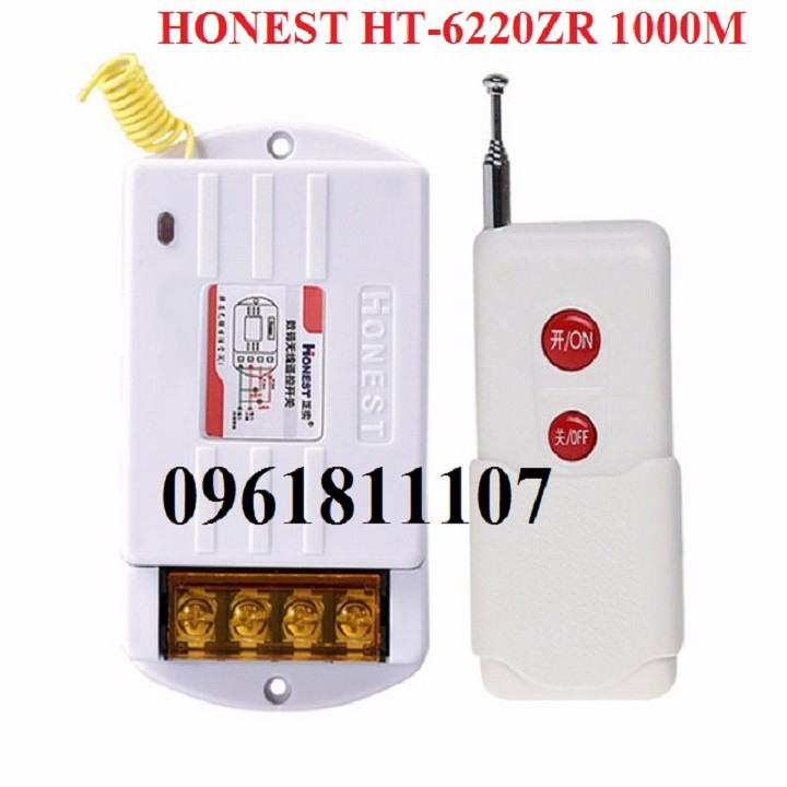 Điều khiển từ xa 2 remote honest 6220 1KM