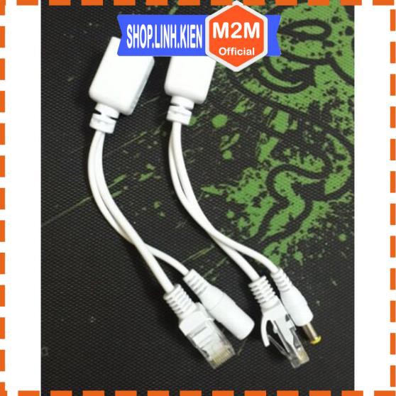 Bộ Jack POE Tải Nguồn Theo Dây Mạng Cổng RJ45