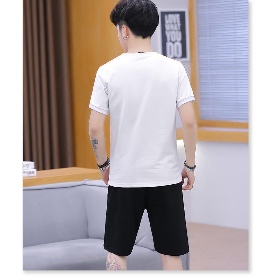 [FREESHIP TOÀN QUỐC]  Set bộ đồ quần áo thể thao nam mùa hè thun ca gian 2 chiều cực mát DT2S | BigBuy360 - bigbuy360.vn