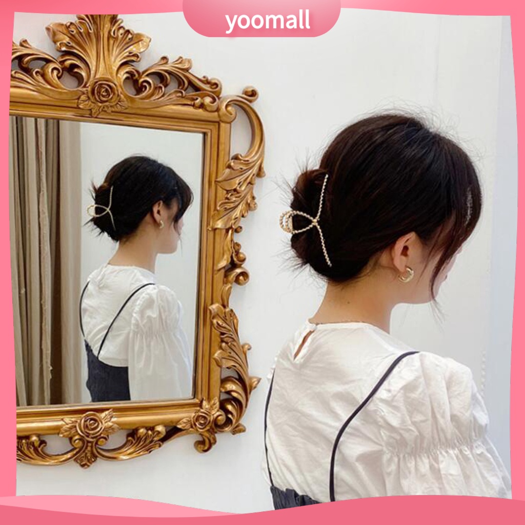 Kẹp Tóc Kim Loại Thiết Kế Tinh Tế Thời Trang Cho Nữ