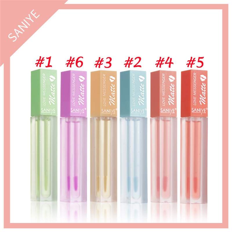 Son bóng Saniye trong suốt dưỡng ẩm chống thấm nước chất lượng cao L1137 | BigBuy360 - bigbuy360.vn