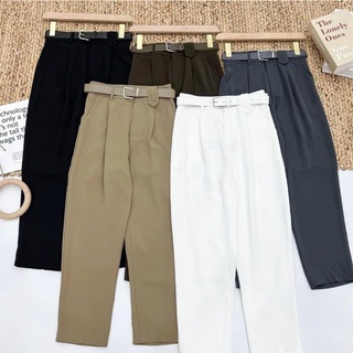 Quần baggy vải