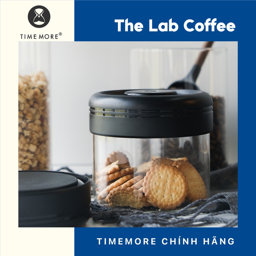 Hũ thuỷ tinh có van hút chân không Timemore