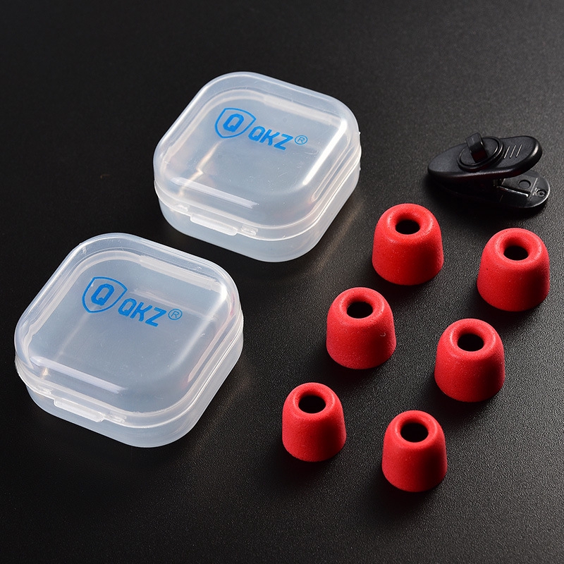 Bộ 3 Cặp Nút Tai Nghe Bằng Cao Su Non Bọc Đầu Tai Nghe QKZ zst zsn zex pro x