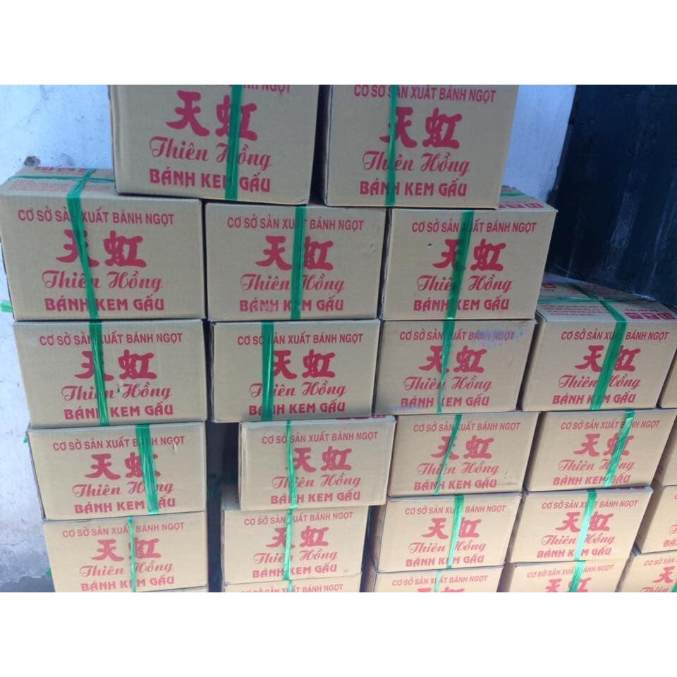 Bánh gấu nhân kem hãng Thiên Hồng 520k/ 1 thùng 5kg
