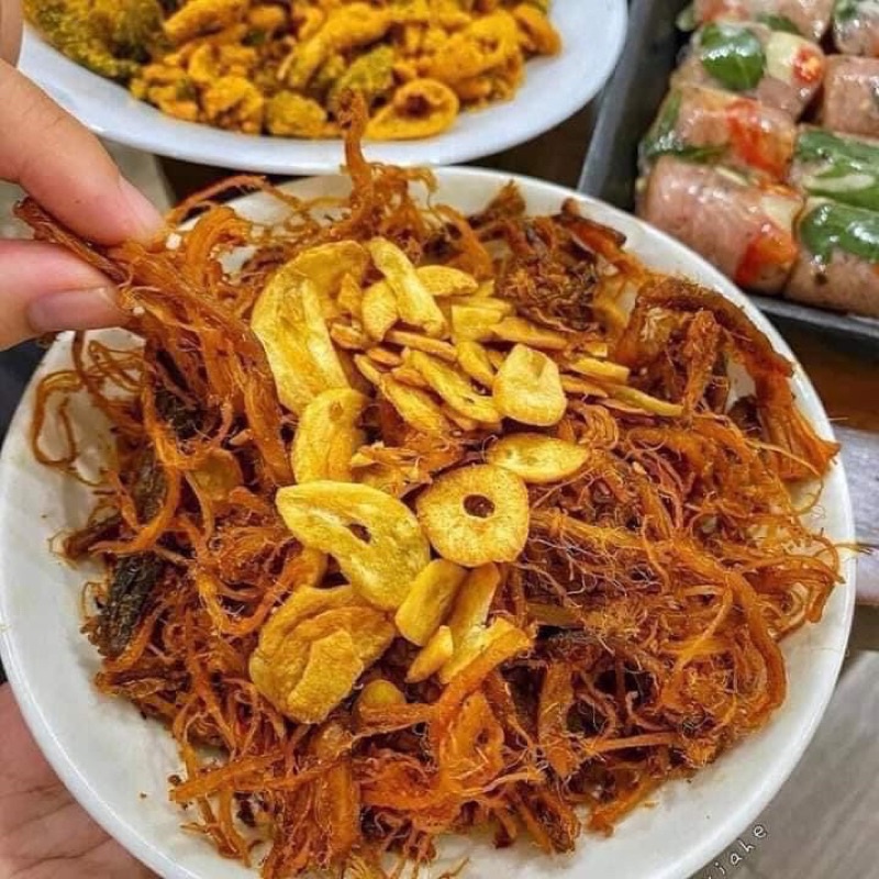 300gram Khô heo cháy tỏi