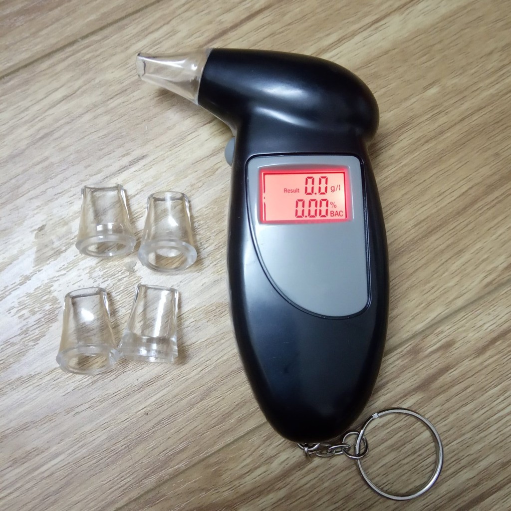 Máy đo nồng độ cồn Alcohol Tester V5 phiên bản mới 2020, máy kiểm tra cồn trong hơi thở (loại cao cấp)