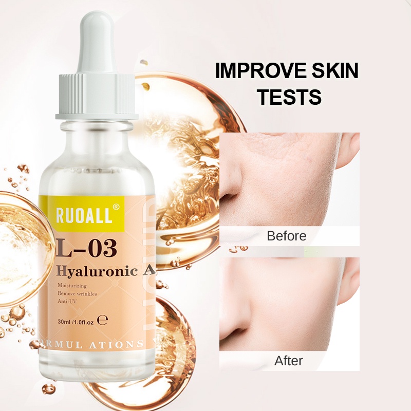 Tinh chất dưỡng da Ruoall cung cấp vitamin c + hyaluronic 30ml