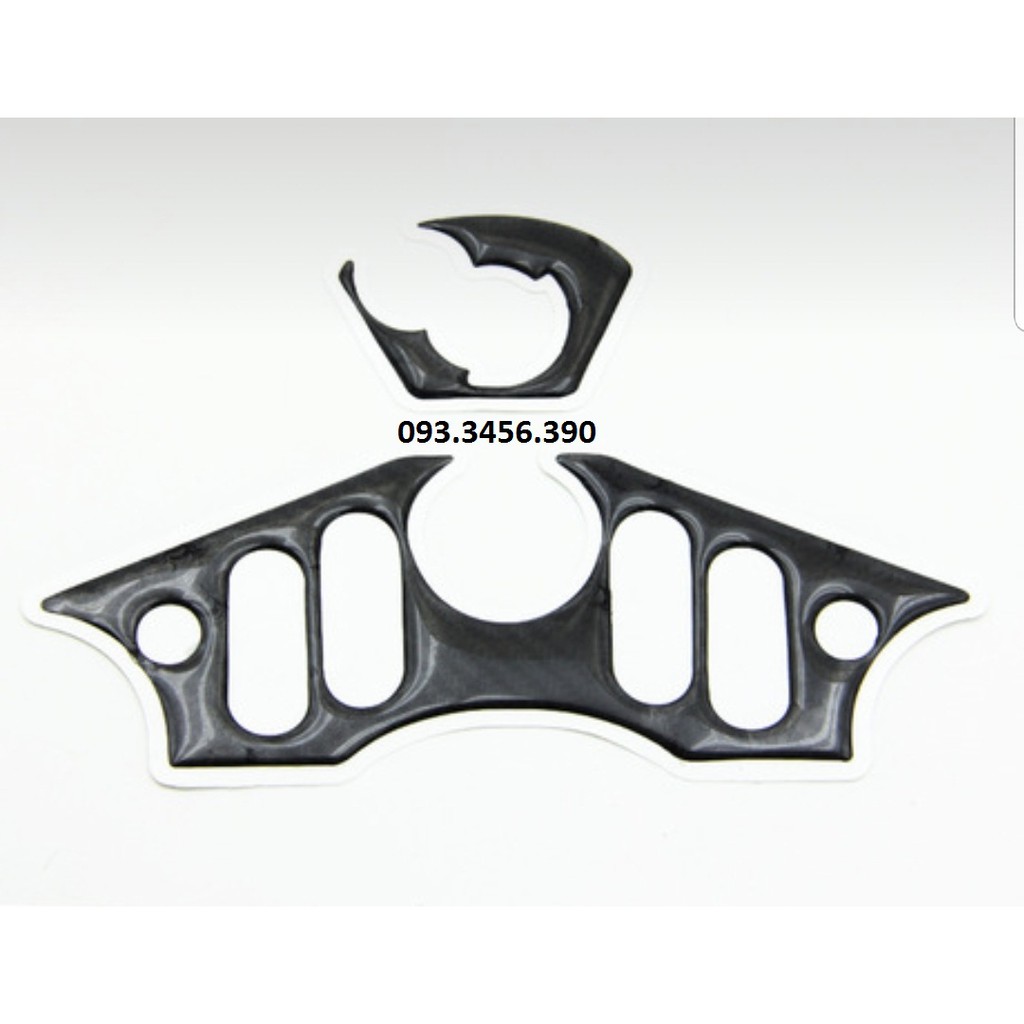 Combo 2 món tem dán cho R15 V3 Đen carbon