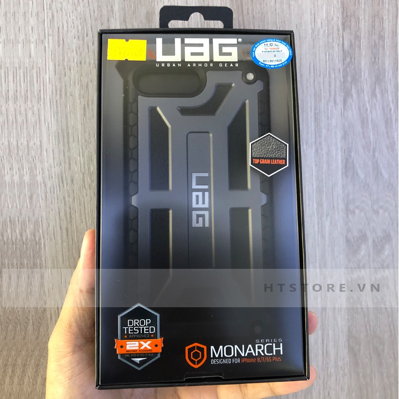 {CHÍNH HÃNG} Ốp lưng UAG Monarch Series cho iPhone 7/8 Plus - Graphite