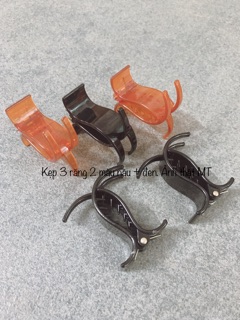 Vỉ 12 chiếc kẹp 3 răng