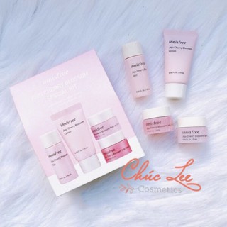 [BILL STORE] BỘ DƯỠNG TRẮNG DA VÀ CẤP ẨM INNISFREE JEJU CHERRY BLOSSOM MINI