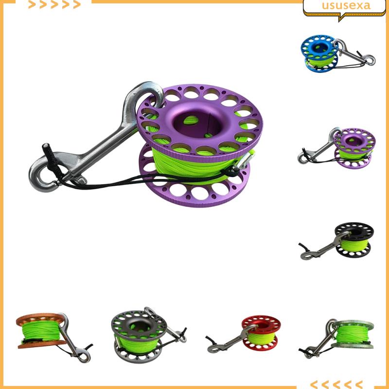 Cuộn dây câu cá bằng hợp kim nhôm cao cấp kèm kẹp hai đầu dài 30m màu sắc lựa chọn | BigBuy360 - bigbuy360.vn