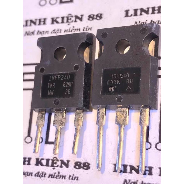 (Combo 3 cặp) Cặp Mosfet Irfp240 Irfp9240 (Tháo máy)