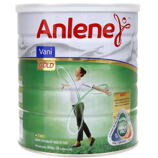 Sữa Anlene MovePro Gold hương Vani 800g (trên 51 tuổi)