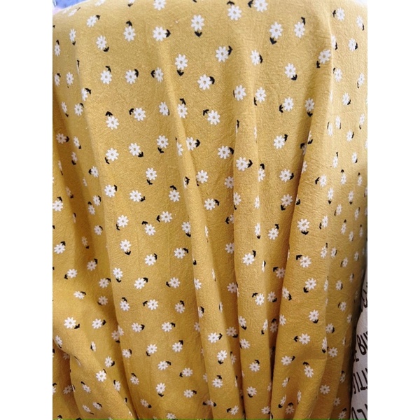 vải thô cara mẫu mới vintage 100% cotton may đồ bộ dài tay mùa hè thu