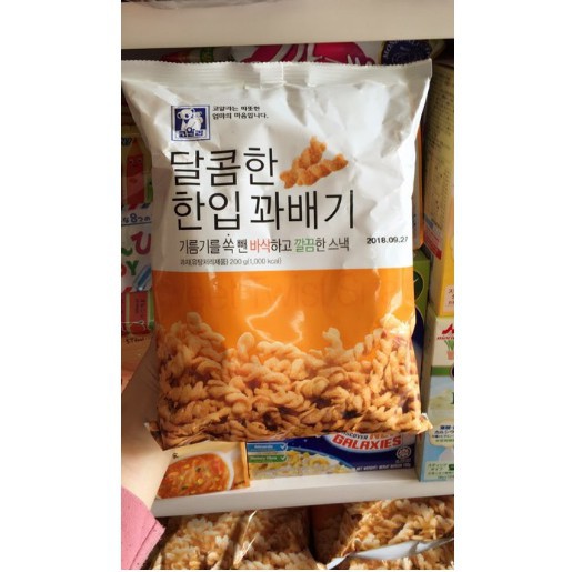 BIM BIM QUẨY XOẮN HÀN QUỐC 280G (UPON SNACK)