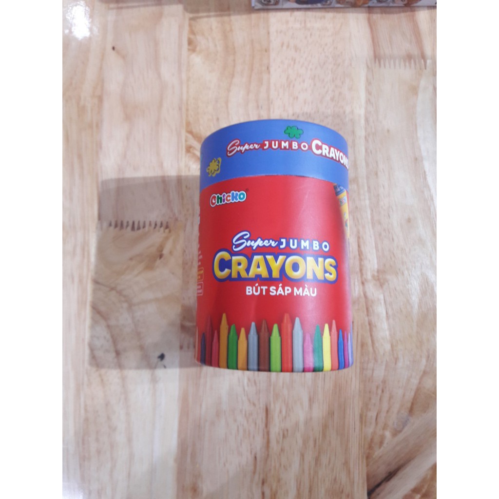 Bút Sáp Màu Duka Super Jumbo Crayons (18 Màu)