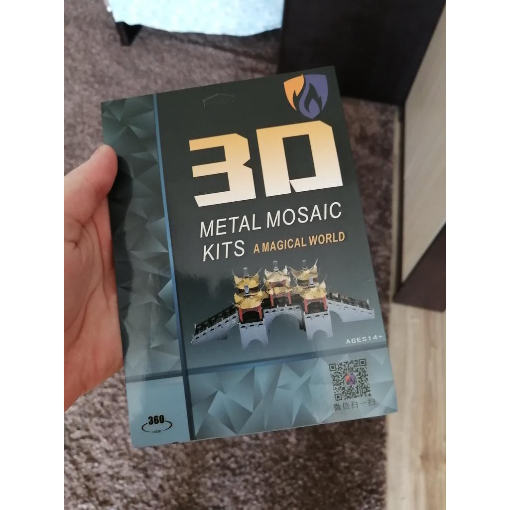 Mô Hình Kim Loại 3D Nhà Trắng White House Của Mỹ