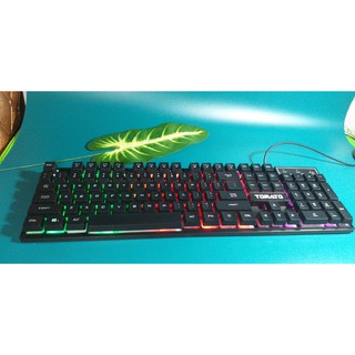 [SIÊU RẺ]Bàn phím giả cơ Tomato S100 có led