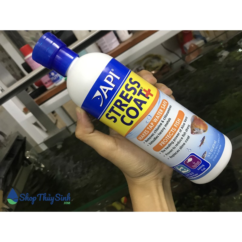Stress Coat sản phẩm không thể thiếu đối với anh em nuôi cá cảnh