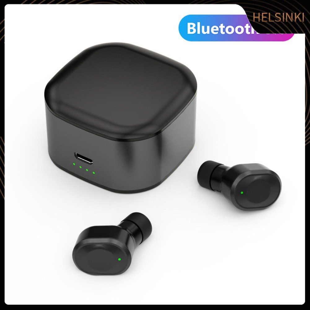 Tai Nghe Bluetooth 5.0 Không Dây Mini Hel + Tws