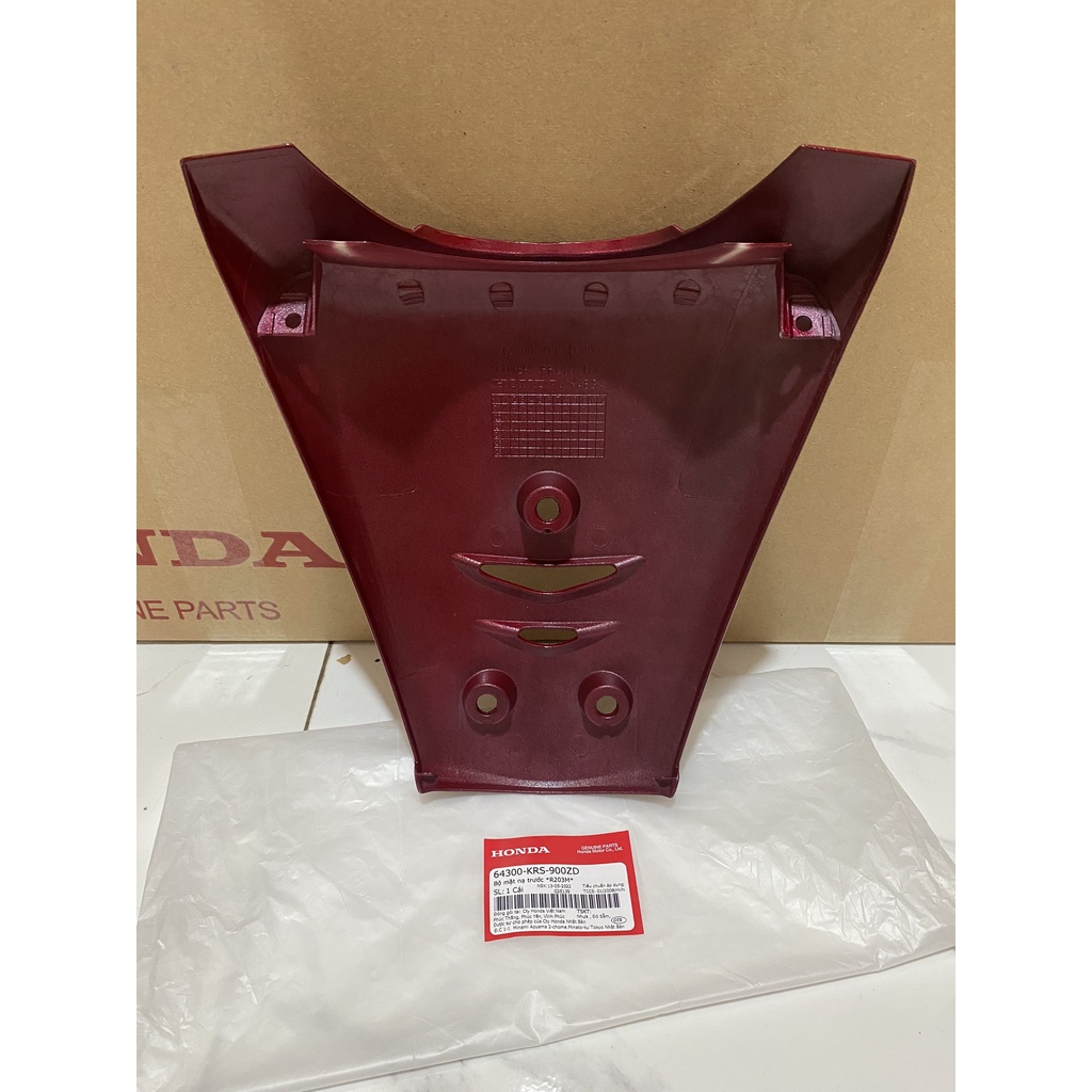 Mặt nạ trước HONDA WAVE Anlpha Cũ năm 2002-2003 màu Đỏ sẫm.