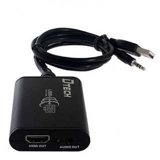 Cáp usb to HDMI to Audio Converter Dtech DT-6512