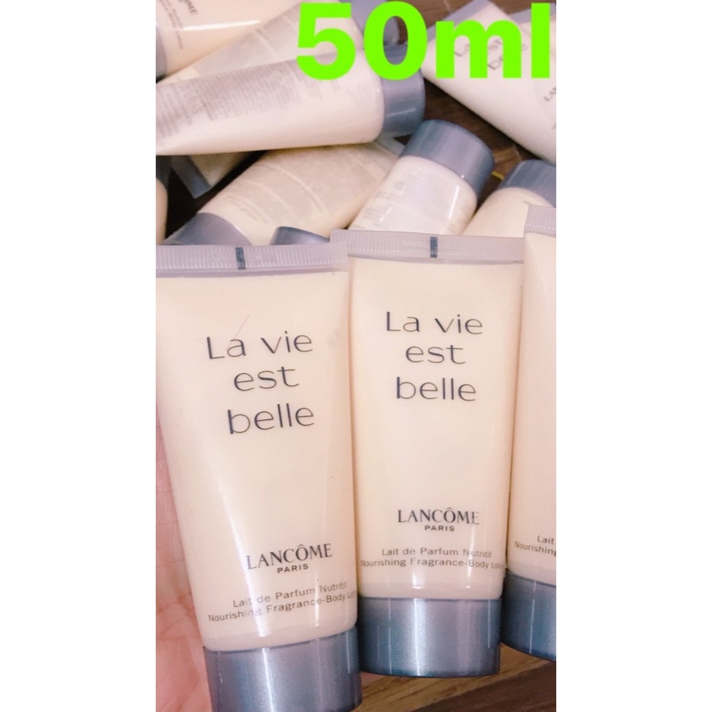 Dưỡng thể nước hoa Lancome La Vie Est Belle Perfumed Body Lotion 50ml của Pháp .