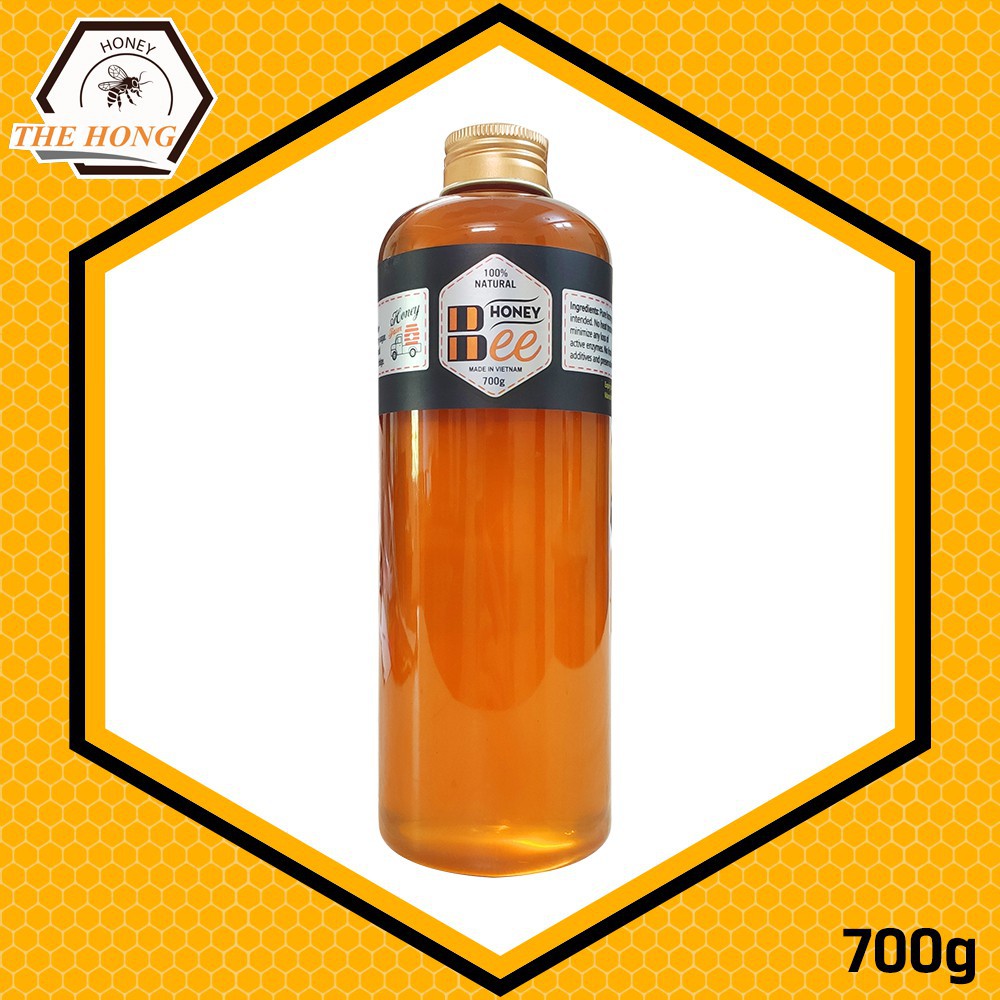 Mật ong HOA NHÃN nguyên chất 100% BEE Honey 500 ml (TRẢ HÀNG NẾU SẢN PHẨM KHÔNG THẬT)