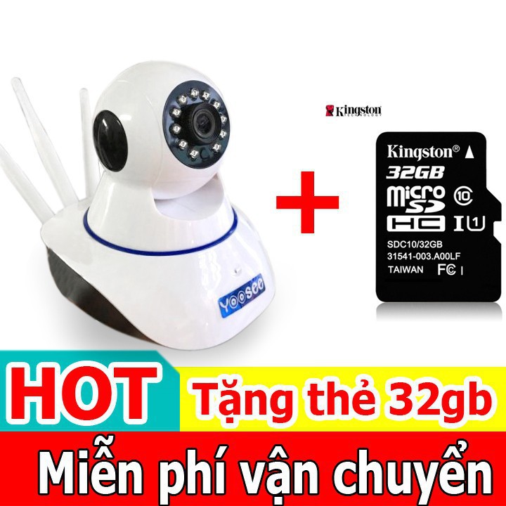 Camera yoosee Camera yosee - CAMERA YO0SEE giá rẻ thẻ 32g camera 3.0