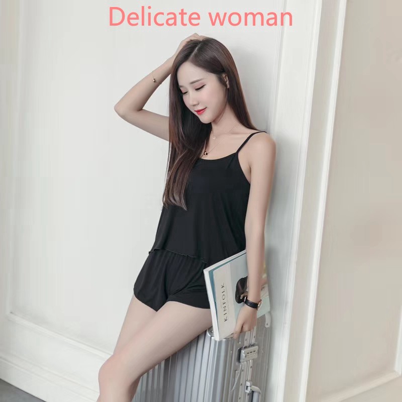 Set Đồ Ngủ Ngắn Thoải Mái Cho Nữ | BigBuy360 - bigbuy360.vn