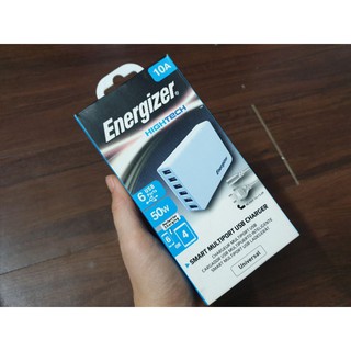 Cốc sạc Energize.r HT 6 cổng USB 10A 50W