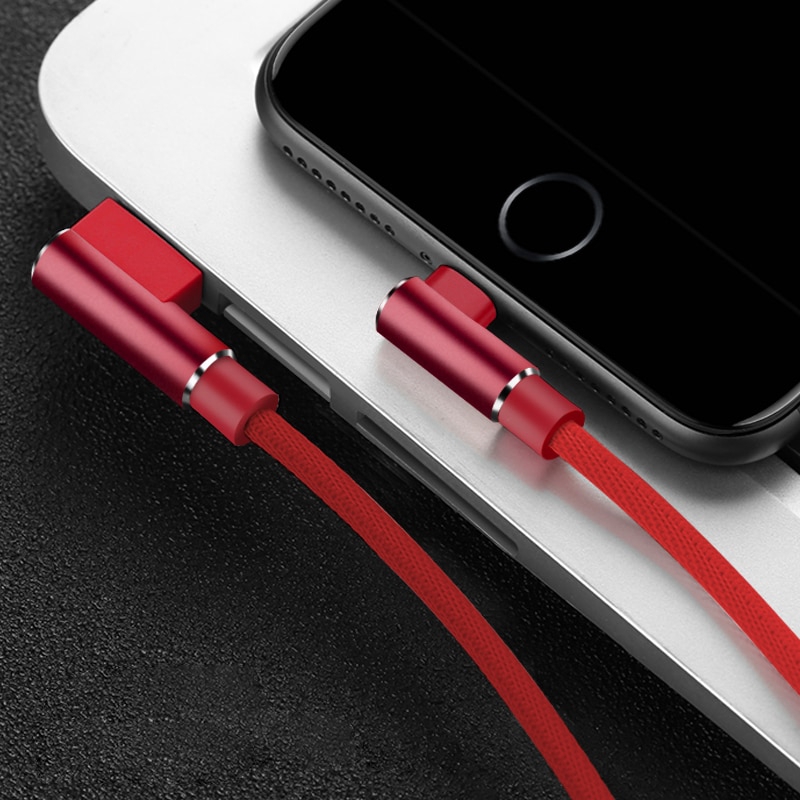 Cáp sạc nhanh cổng USB thiết kế 90 độ cho IPX XR XS MAX 12 12Pro 12pro max 12 mini 6 S 6S 7 8 Plus