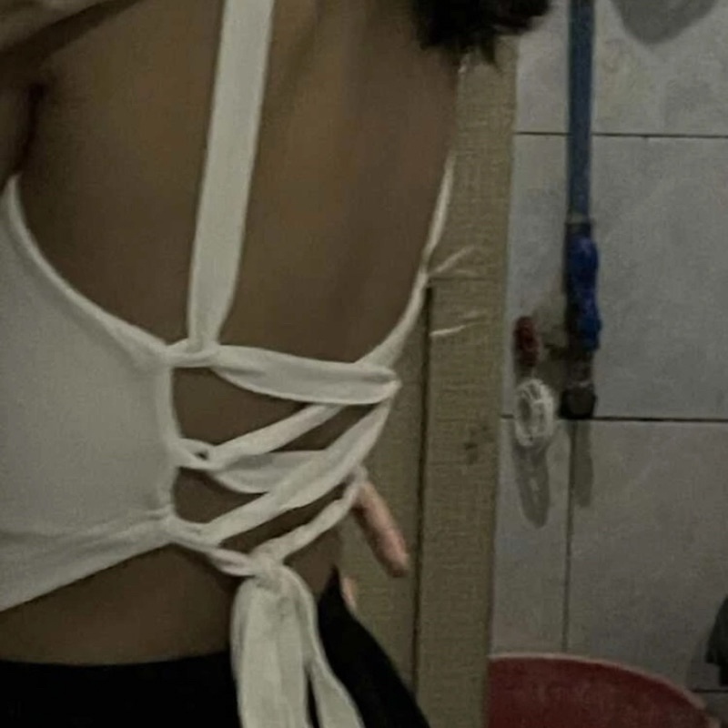 ÁO 2 DÂY ÔM CROPTOP DÂY CỘT LƯNG TRENDY BASIC PHONG CÁCH THỜI TRANG SEXY GIÁ RẺ