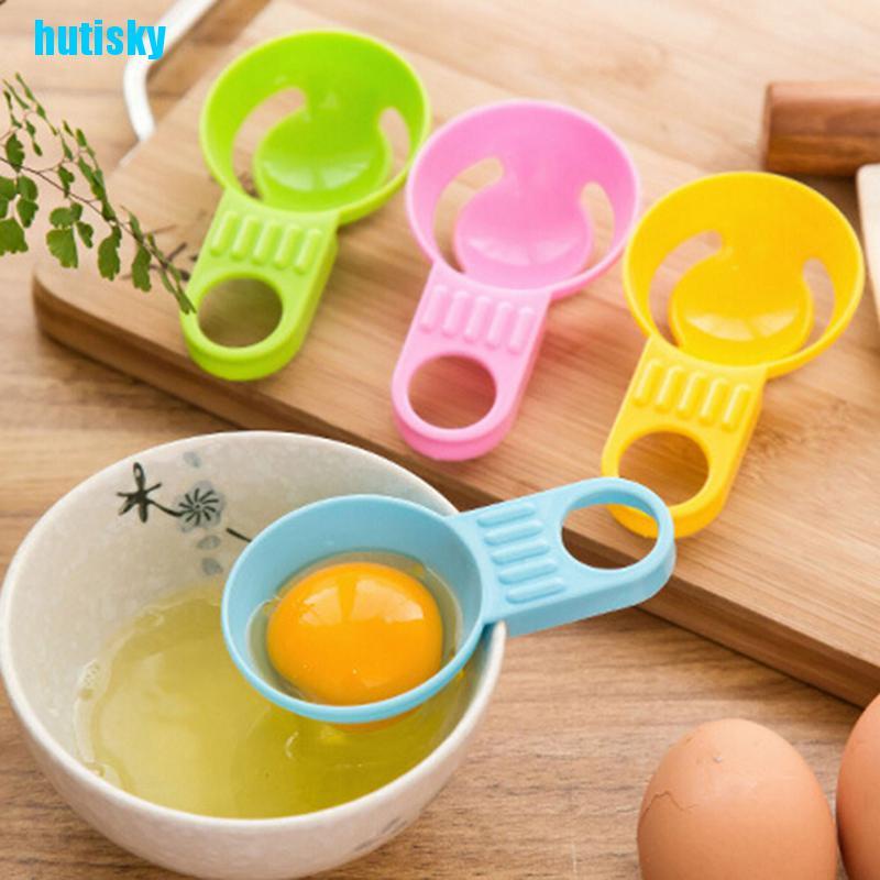 hutisky Good 4pcs Egg Separator White Yolk Sifting Home Kitchen Chef Dining Cooking Gadget New KUI