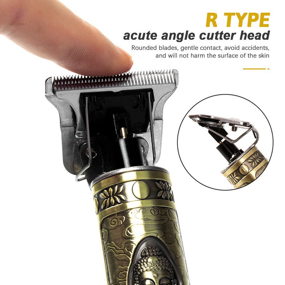 Tông đơ Cắt Tóc Nam Gia Dụng USB Có Thể Sạc Lại Dụng Cụ Làm Tóc Cho Trẻ Em Tông đơ Không Dây