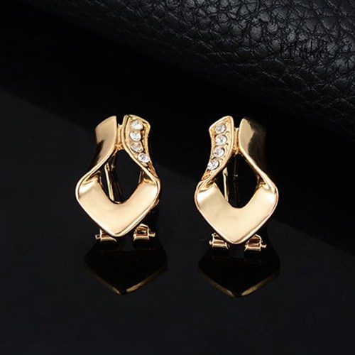 Bộ Trang Sức Hợp Kim Mạ Vàng Kiểu Dáng Thời Trang Cho Nữ