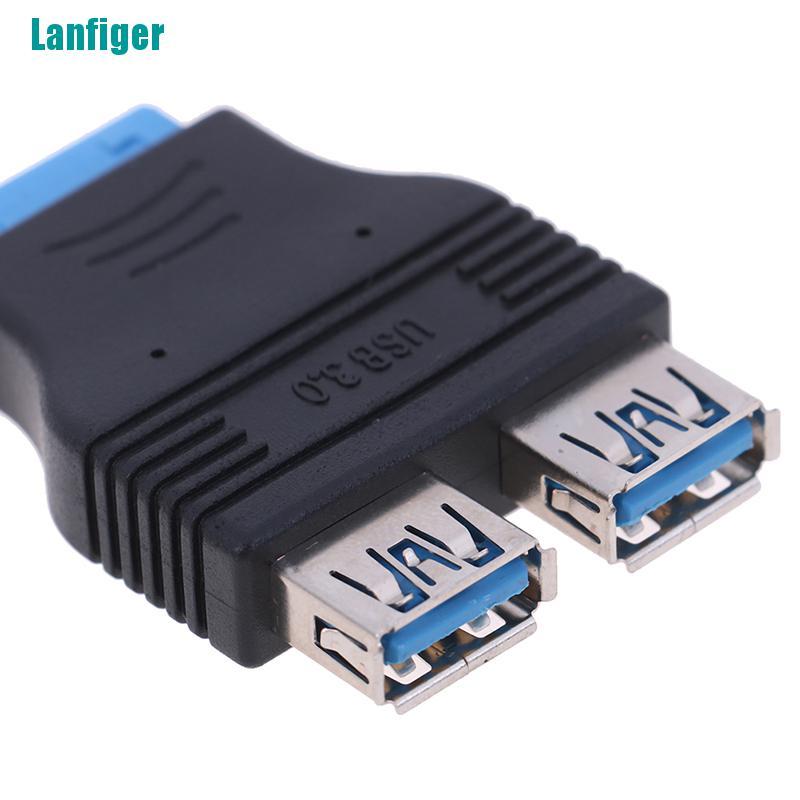 Bo Mạch Chủ 2 Cổng USB 3.0 female Sang 20 pin female