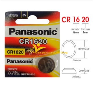 pin 3v 1620 lắp cho điều khiển ô tô, máy tính, đồng hồ, các thiết bị điện tử