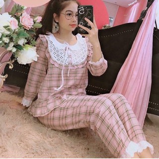 Đồ bộ Kate cổ bèo
